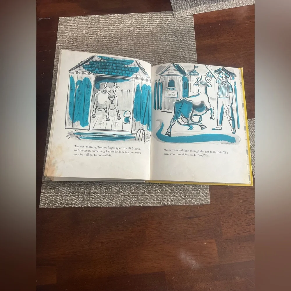 Vintage‎ County Fair book.  1955